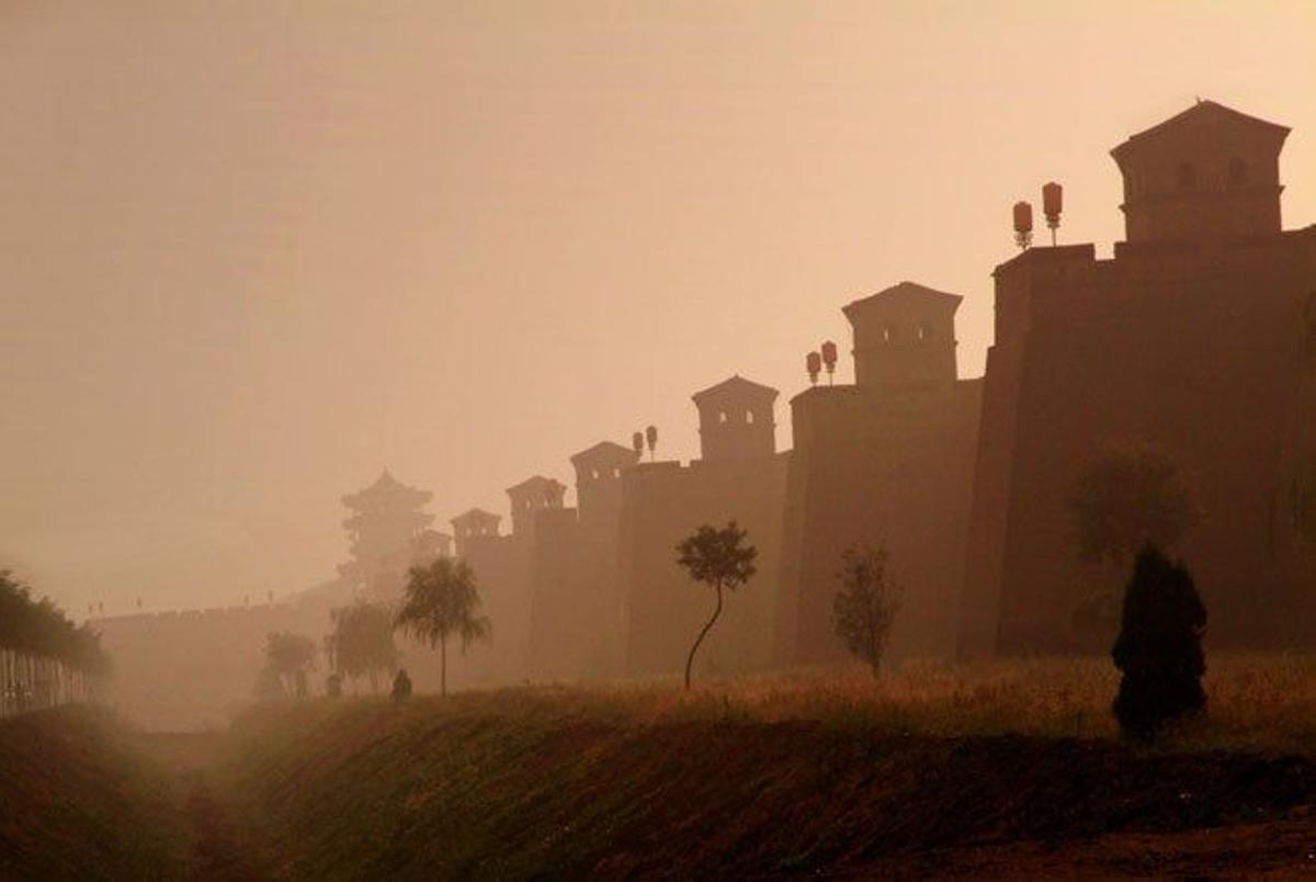 La ciudad china de Pingyao está completamente amurallada