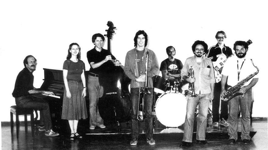 El National Ensemble de Nueva York, en su actuación en Vigo en 1980.