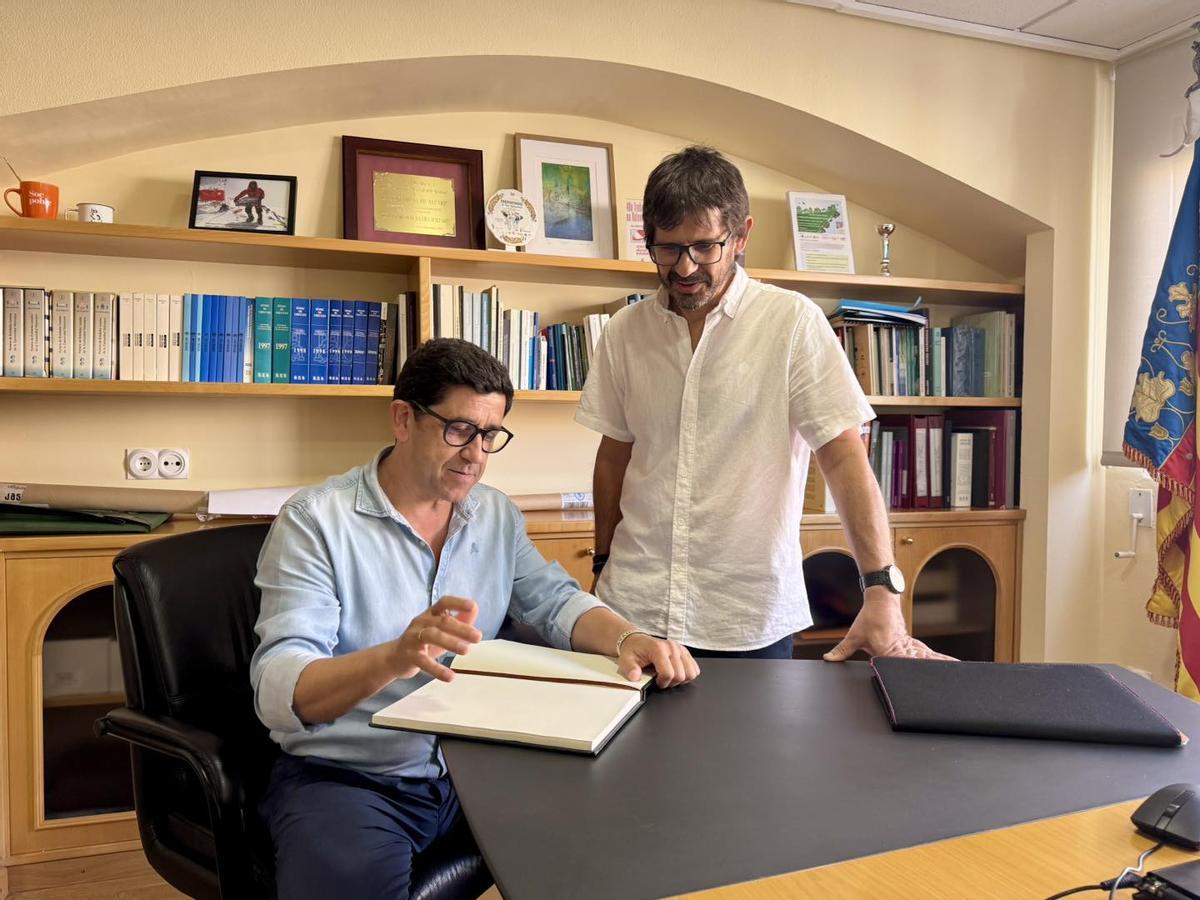 Los alcaldes de Ayamonte y Alfarb.