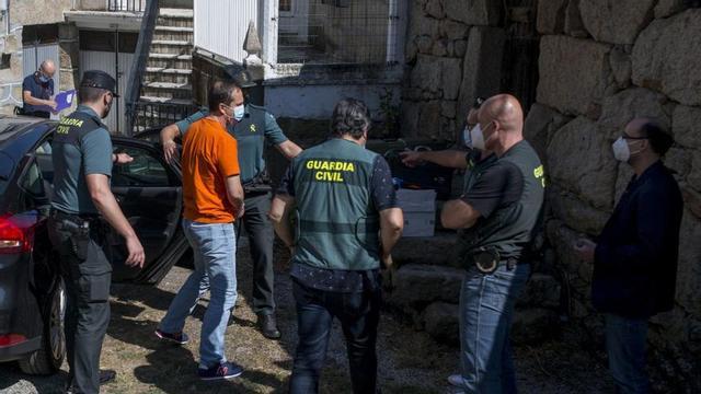 En julio de 2020, José Miguel M. C. fue detenido y se realizó un registro en sus propiedades.