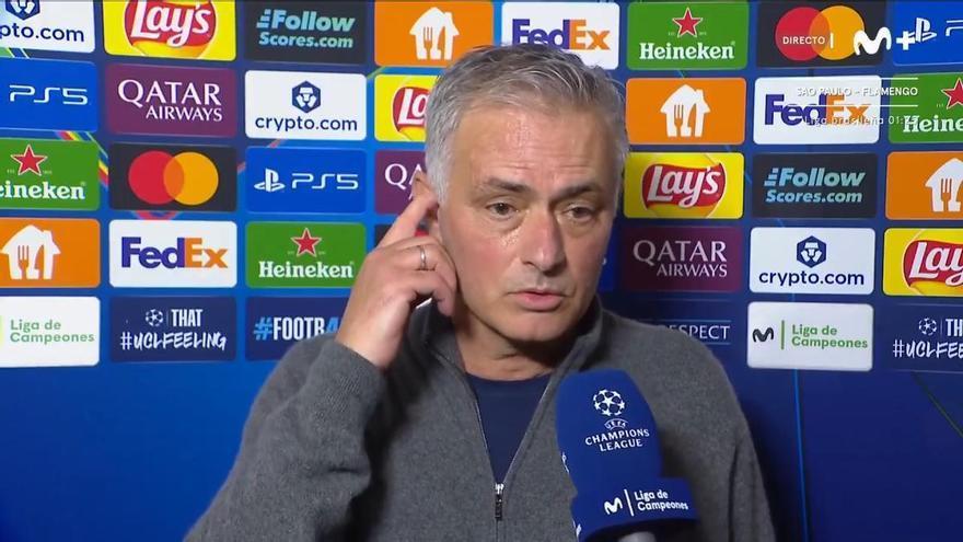 La reacción de Mourinho tras su épica ante el Madrid: "Merecido no, merecidísimo"