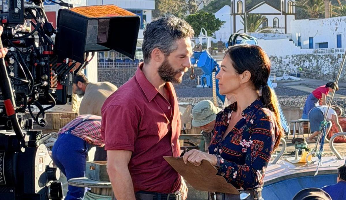 Rodaje de 'A la deriva', la nueva serie de Atresmedia rodada en Agaete.