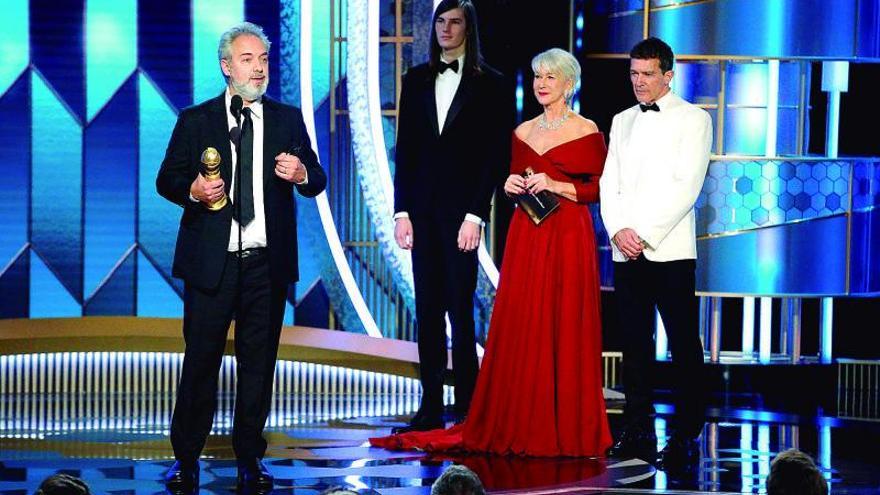 Sam Mendes, en la gala de los Globos de Oro de 2020.   | // HANDOUT