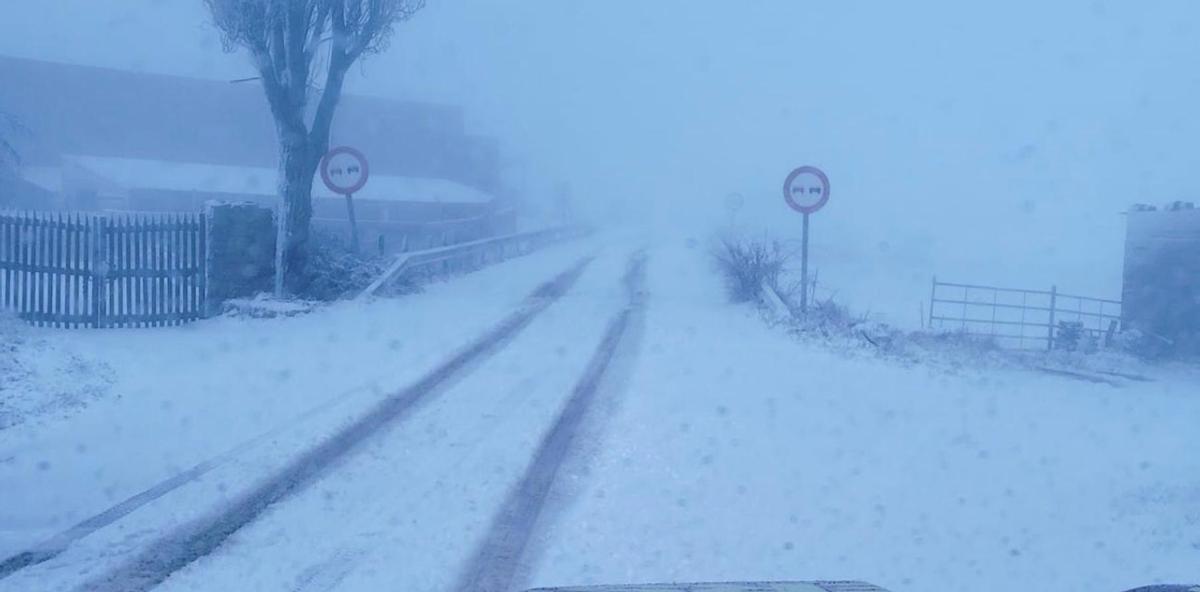 La borrasca Harry porta neu a la C. Valenciana