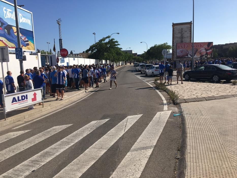 La pasión del derbi Atlético Baleares - RCD Mallorca