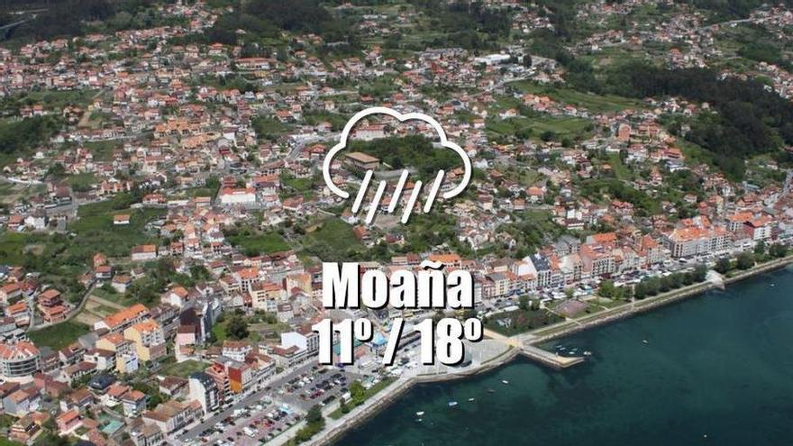 El tiempo en Moaña: previsión meteorológica para hoy, viernes 5 de junio