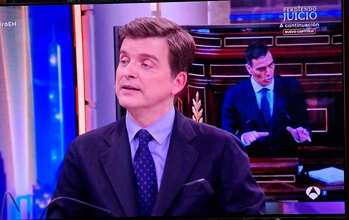 Marc Giró, en un momento del programa 'El hormiguero'.