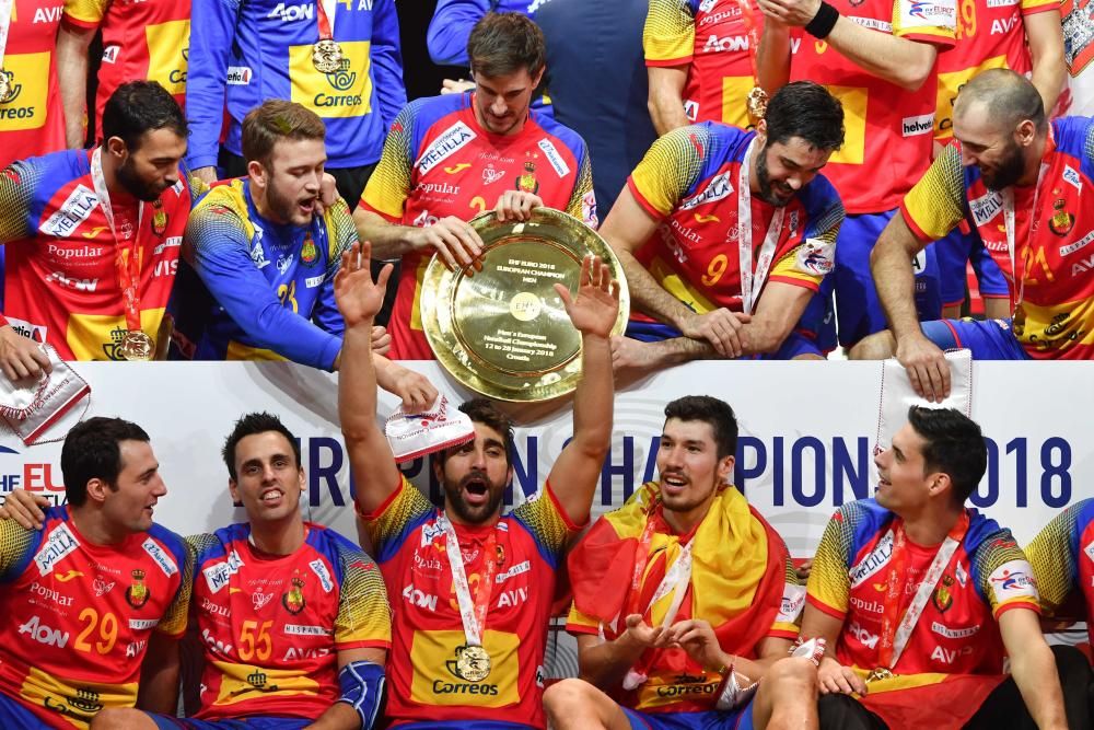 España, campeona de Europa de balonmano