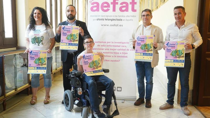 Presentación de la Carrera Solidaria Aefat