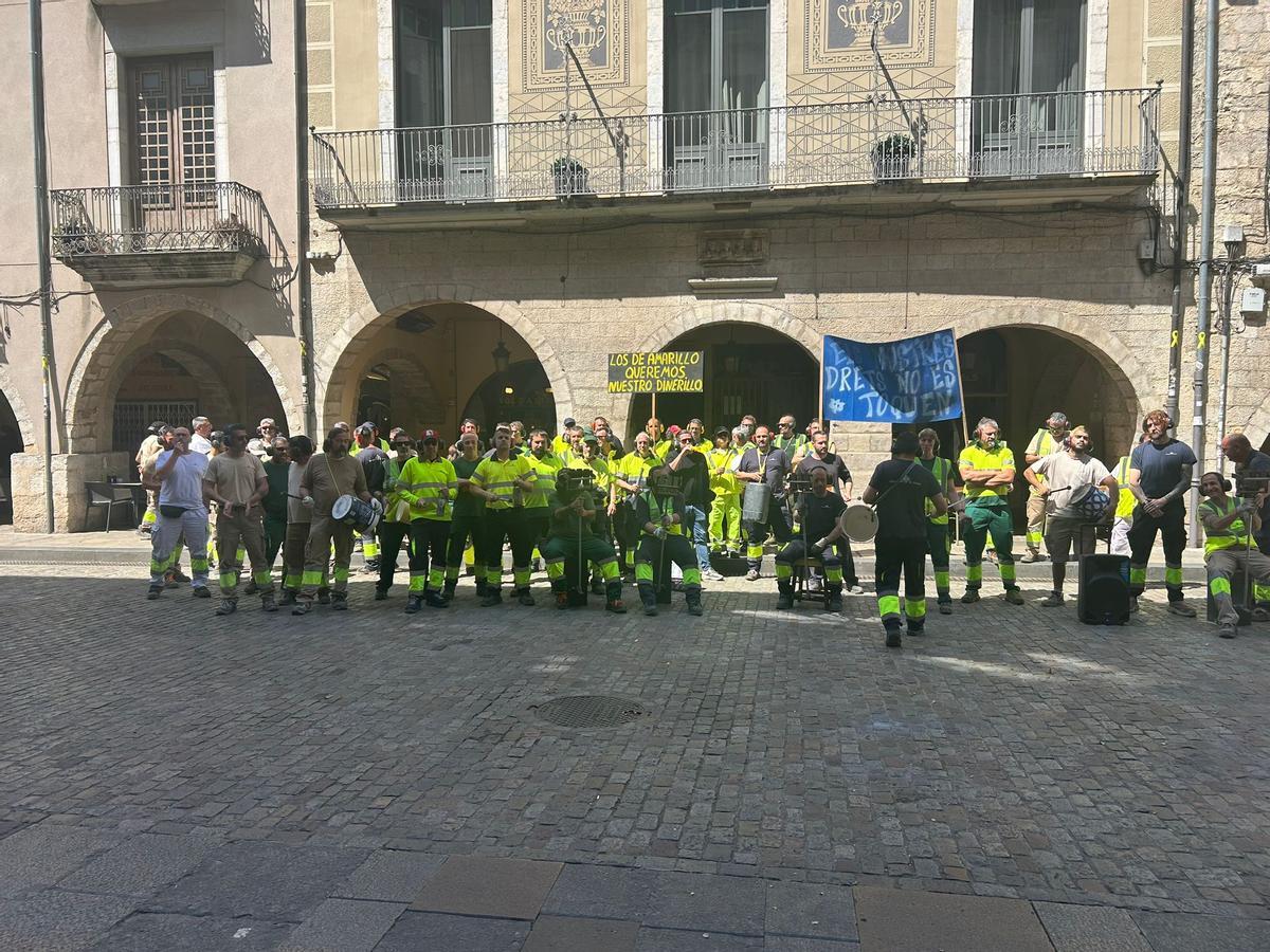 Les imatges de la protesta