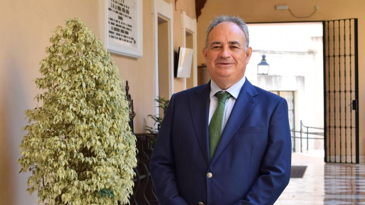 Manuel Romero Ortiz, gerente de EMASESA (Empresa Metropolitana de Abastecimiento y Saneamiento de Aguas de Sevilla) en la sede de la empresa.
