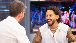 Maluma hablando con Pablo Motos en ’El hormiguero’.