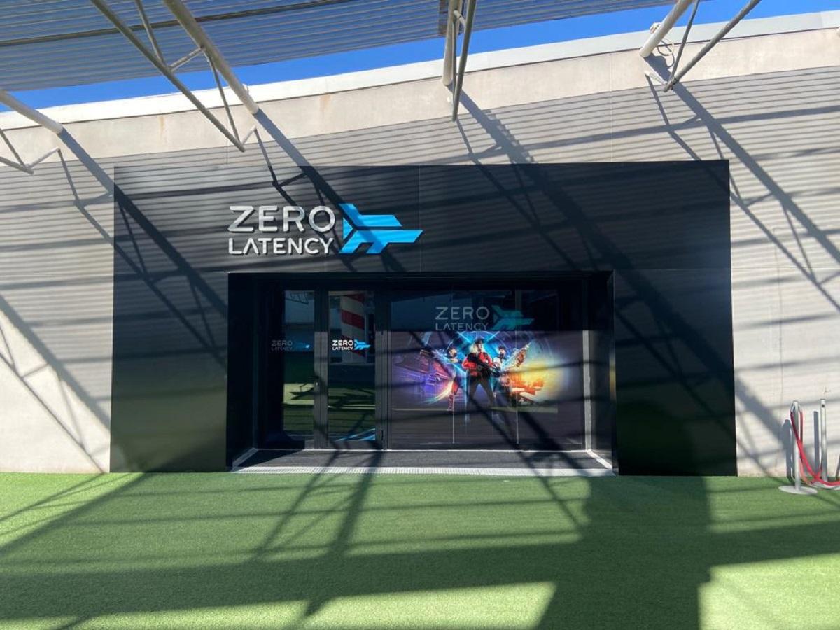 La fachada del centro Zero Latency en Málaga.