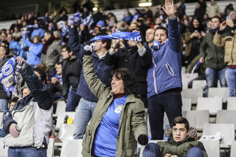 El partido entre el Real Oviedo y El elche, en imágenes