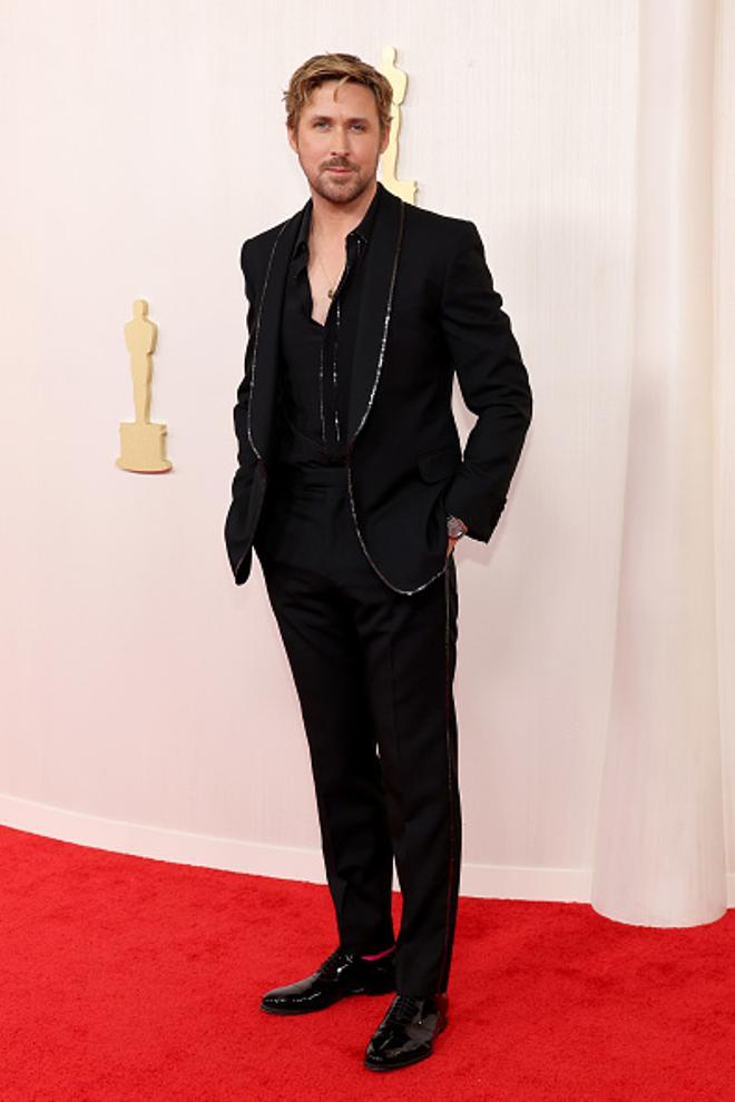Ryan Gosling en la alfombra roja de los Óscar 2024