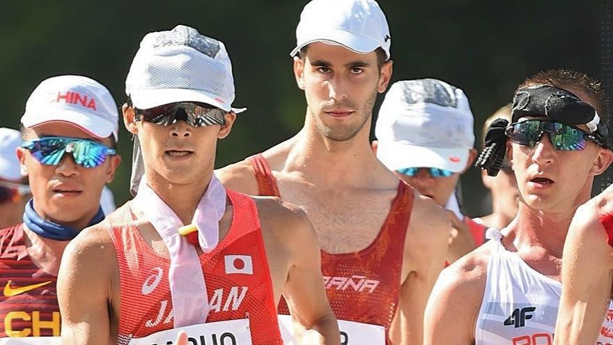 El ibicenco Marc Tur, descalificado en la prueba mundialista de los 35 km marcha