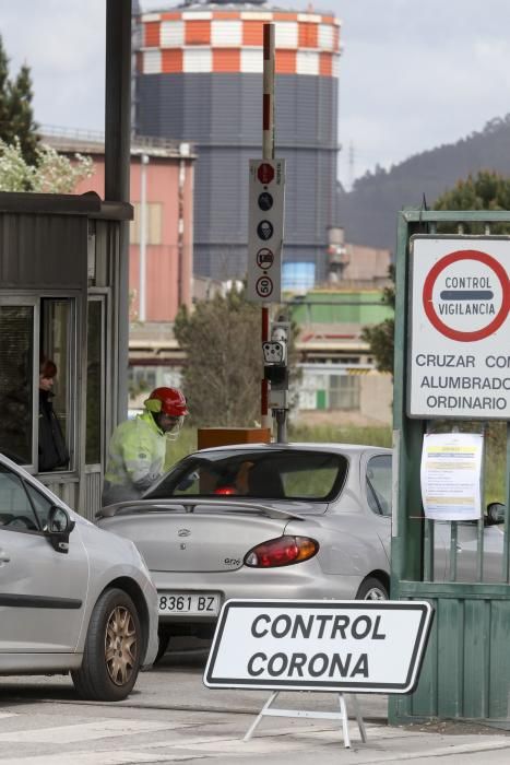 Control de temperatura a trabajadores de Arcelor