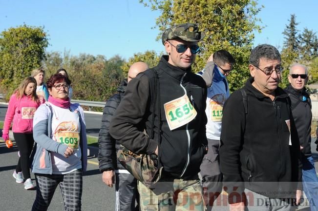 Carrera popular AFACMUR y La7TV en La Alberca: senderistas