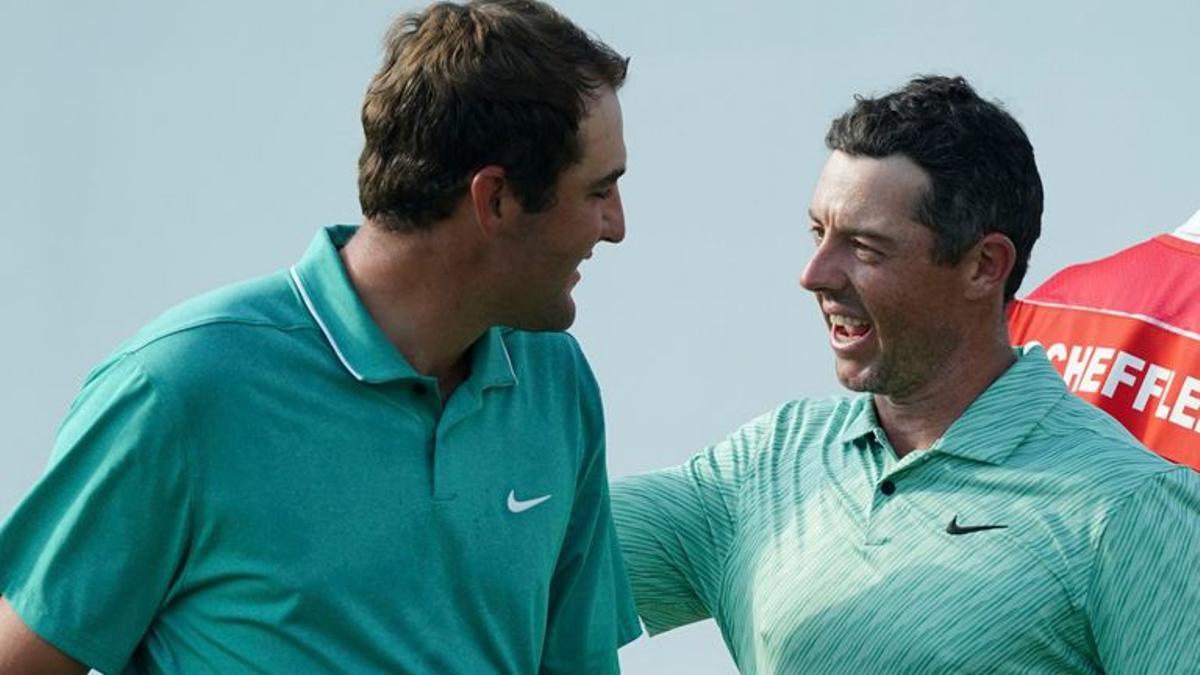 Scheffler y McIlroy, de rivales a compañeros en el duelo en Las Vegas