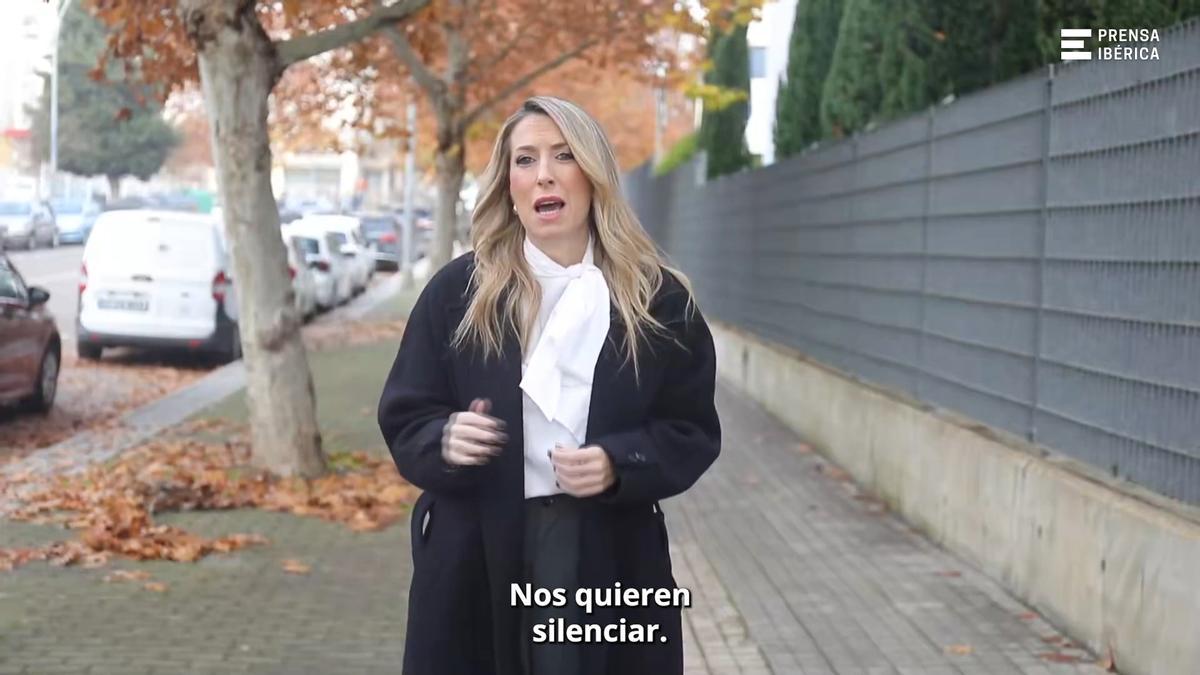 VIDEO | María Guardiola ha pedido a los extremeños que acudan a votar "masivamente" el domingo en defensa de la democracia