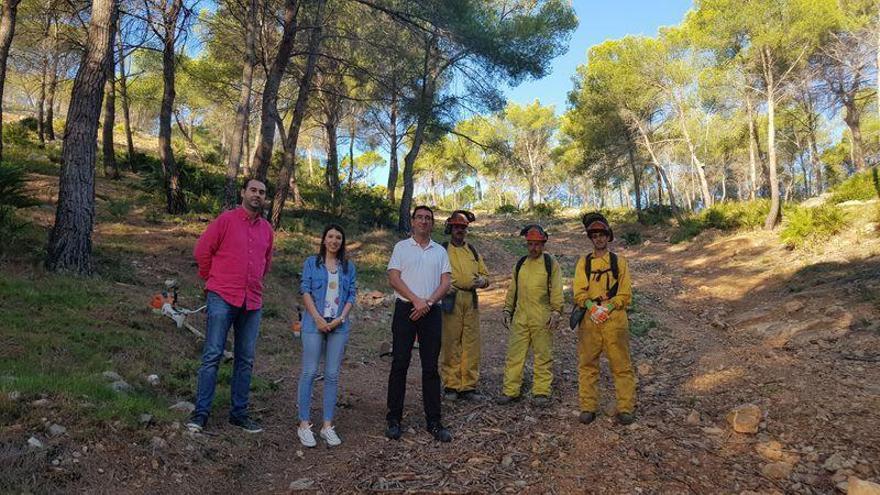 Orpesa limpia seis hectáreas de zona forestal
como medida de prevención de incendios