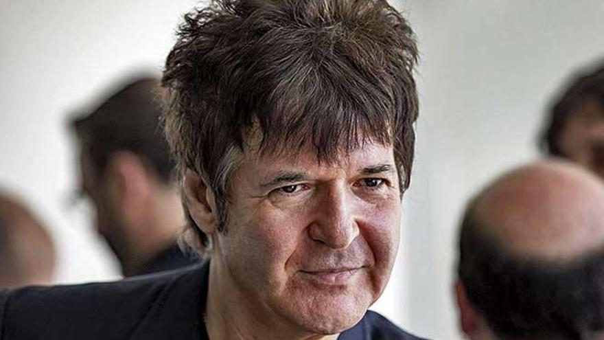El baterÃa estadounidense Clem Burke, ayer en Es Baluard.