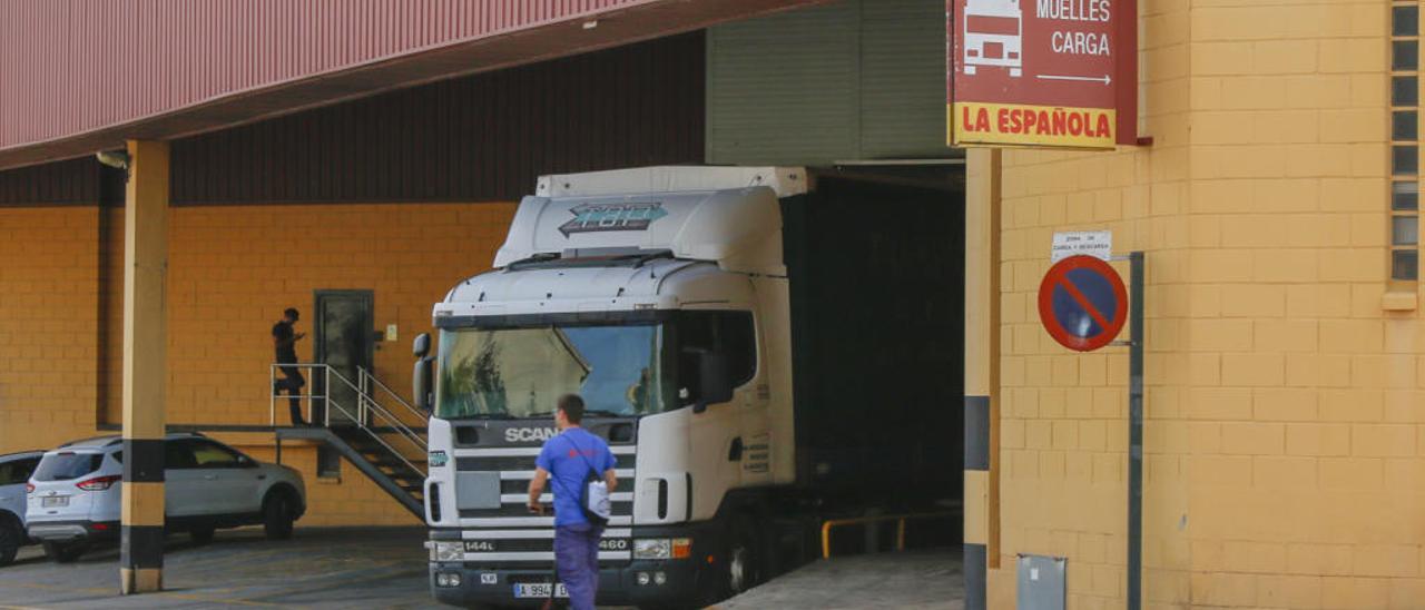 Las instalaciones de La Española en Alcoy, en una imagen tomada ayer.