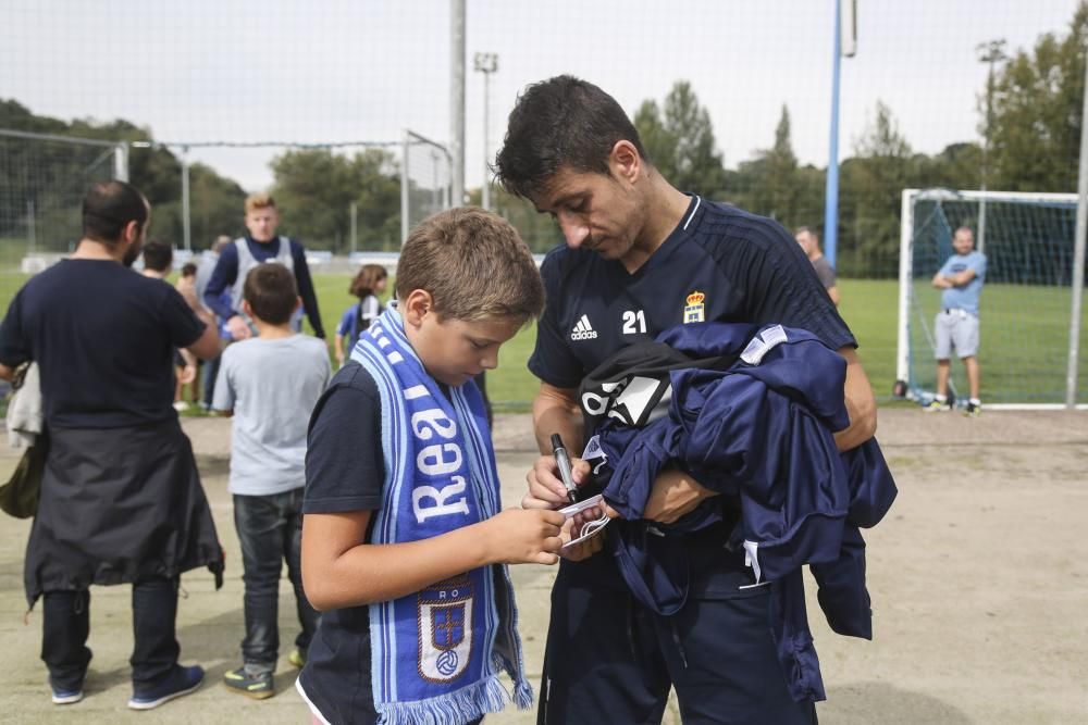 Entrenamiento del Oviedo