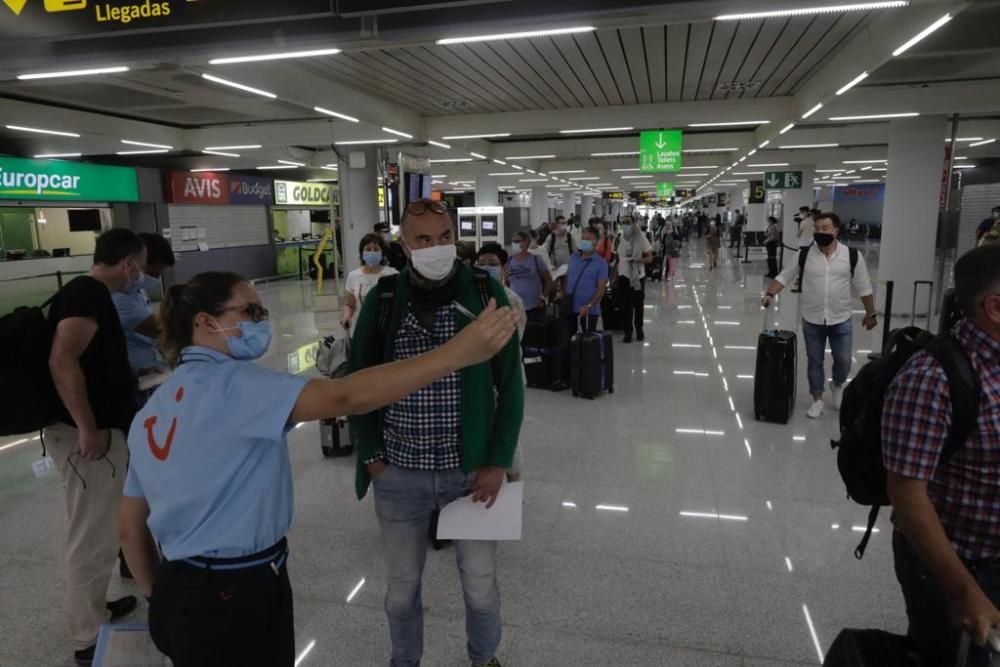 Llegan a Mallorca los primeros turistas alemanes postcoronavirus