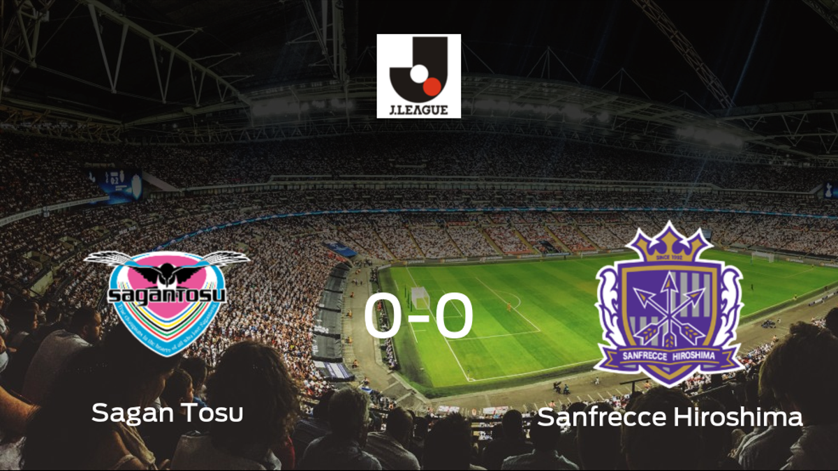 El Sagan Tosu y el Sanfrecce Hiroshima se reparten los puntos en un partido sin goles (0-0)