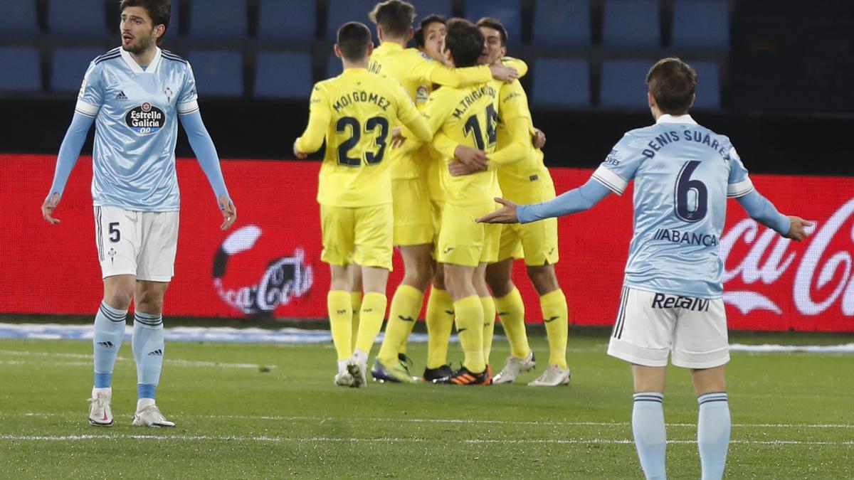 El Celta-Villarreal, en imágenes