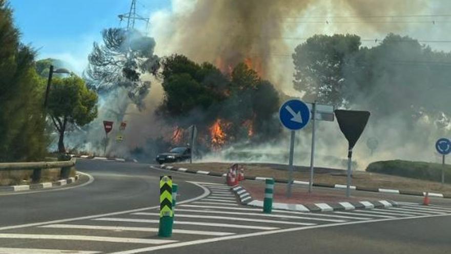 Incendio en El Saler