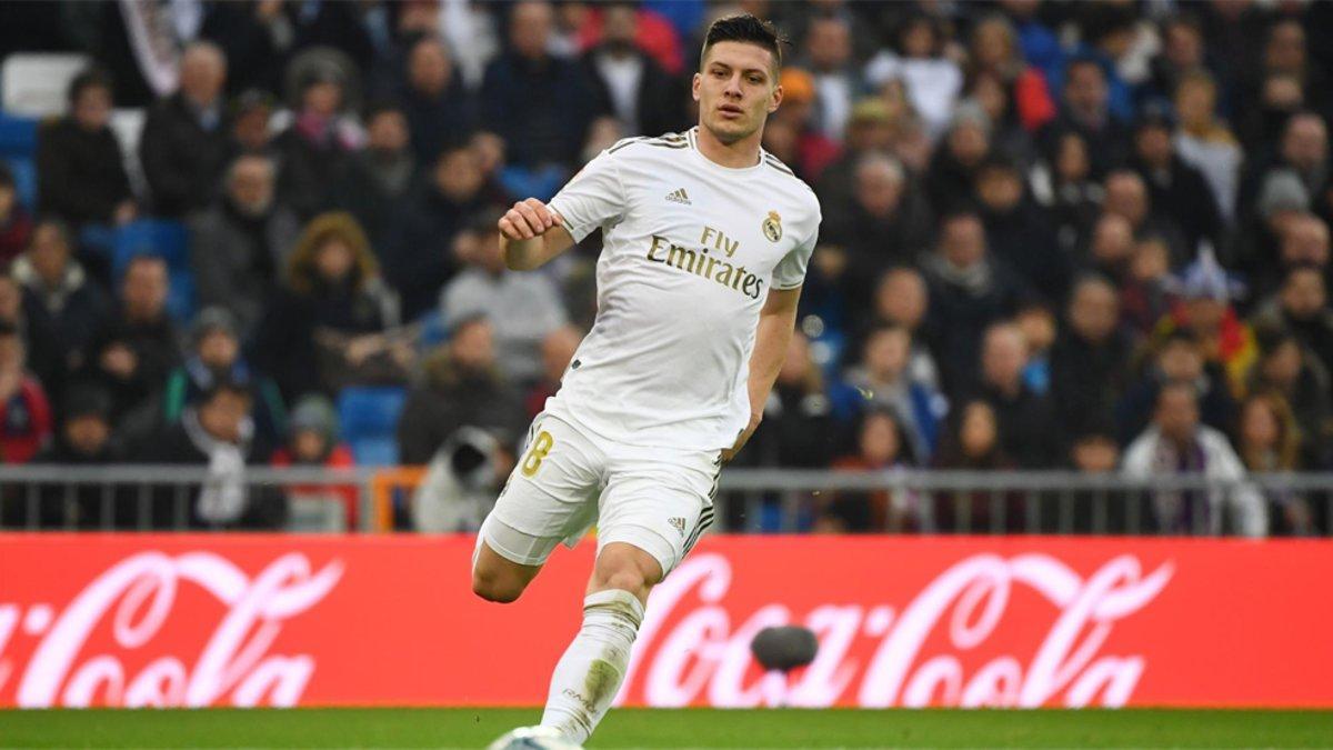 Jovic no ha podido hacer competencia a Benzema