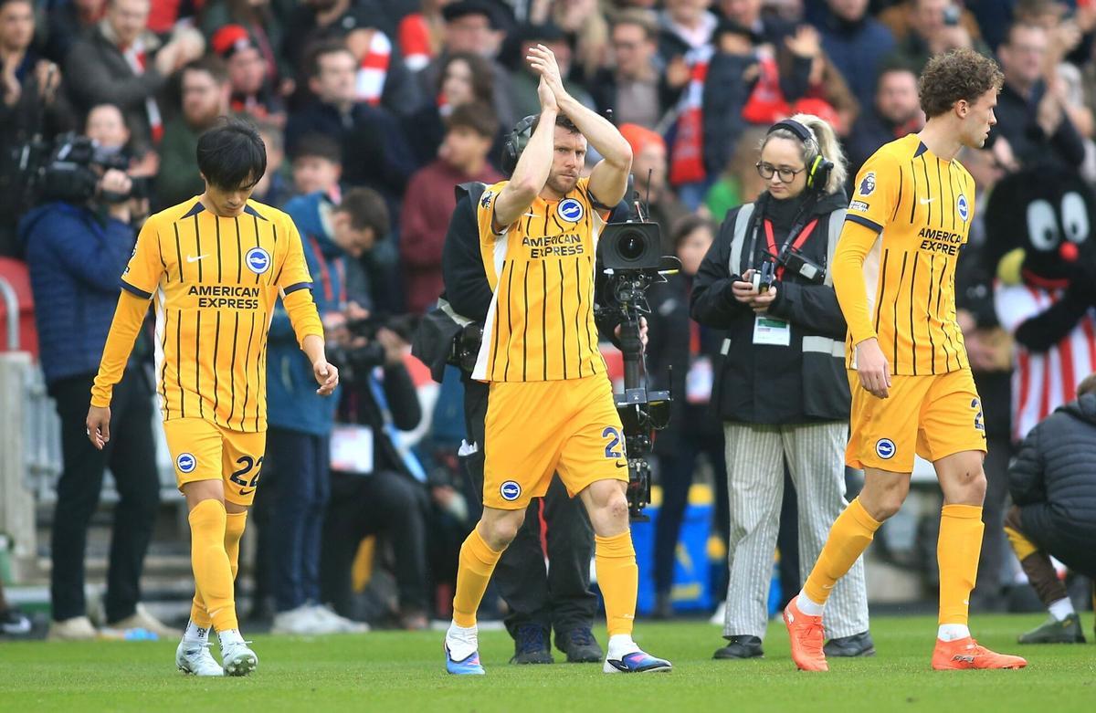 James Milner, del Brighton and Hove Albion, futbolista con más partidos en la historia de la Premier