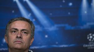 L’entrenador del Madrid, durant la roda de premsa prèvia al partit contra el Manchester United a la Champions