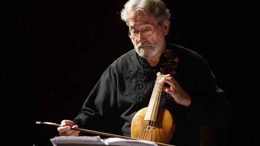 El concertista, pedagogo e investigador Jordi Savall.