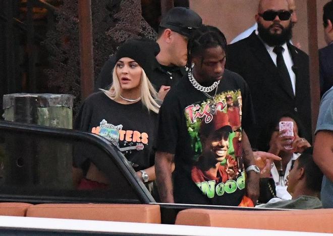 Kylie Jenner y Travis Scott