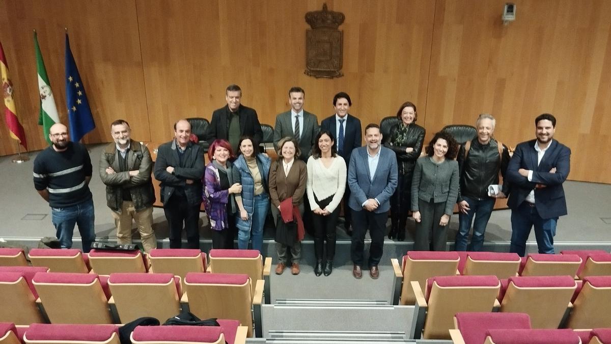 Participantes en la presentación de la experiencia de Montilla