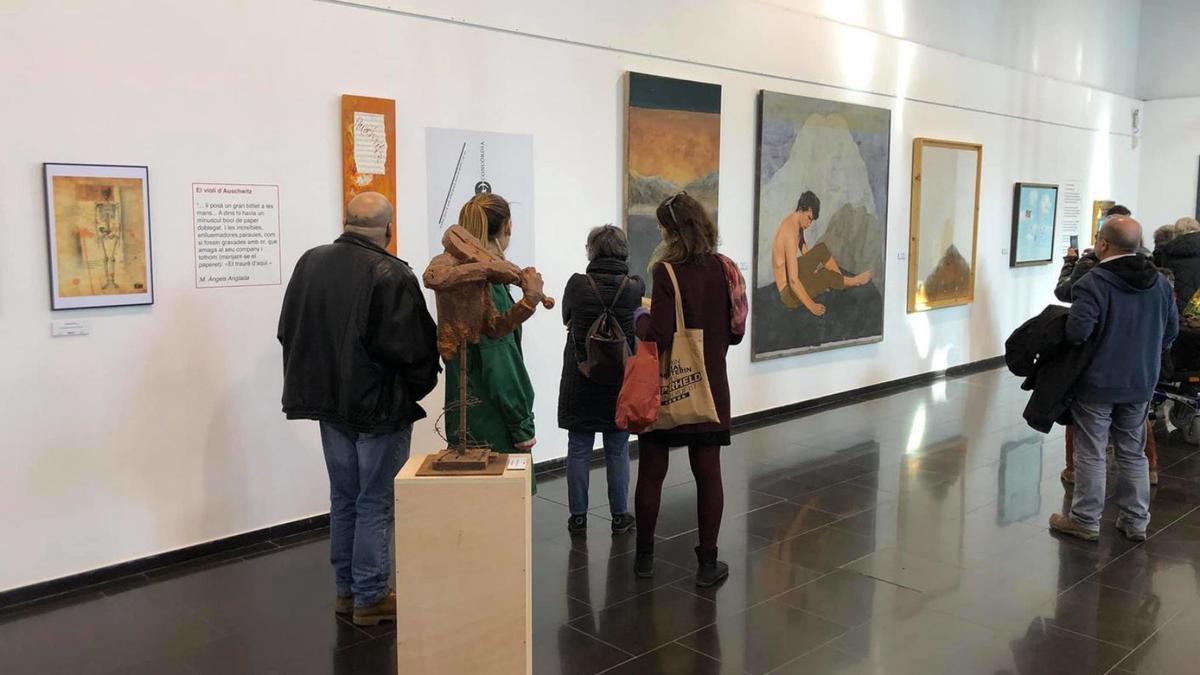 La darrera exposició que va fer Art Viu es va inspirar en l’obra de Maria Àngels Anglada