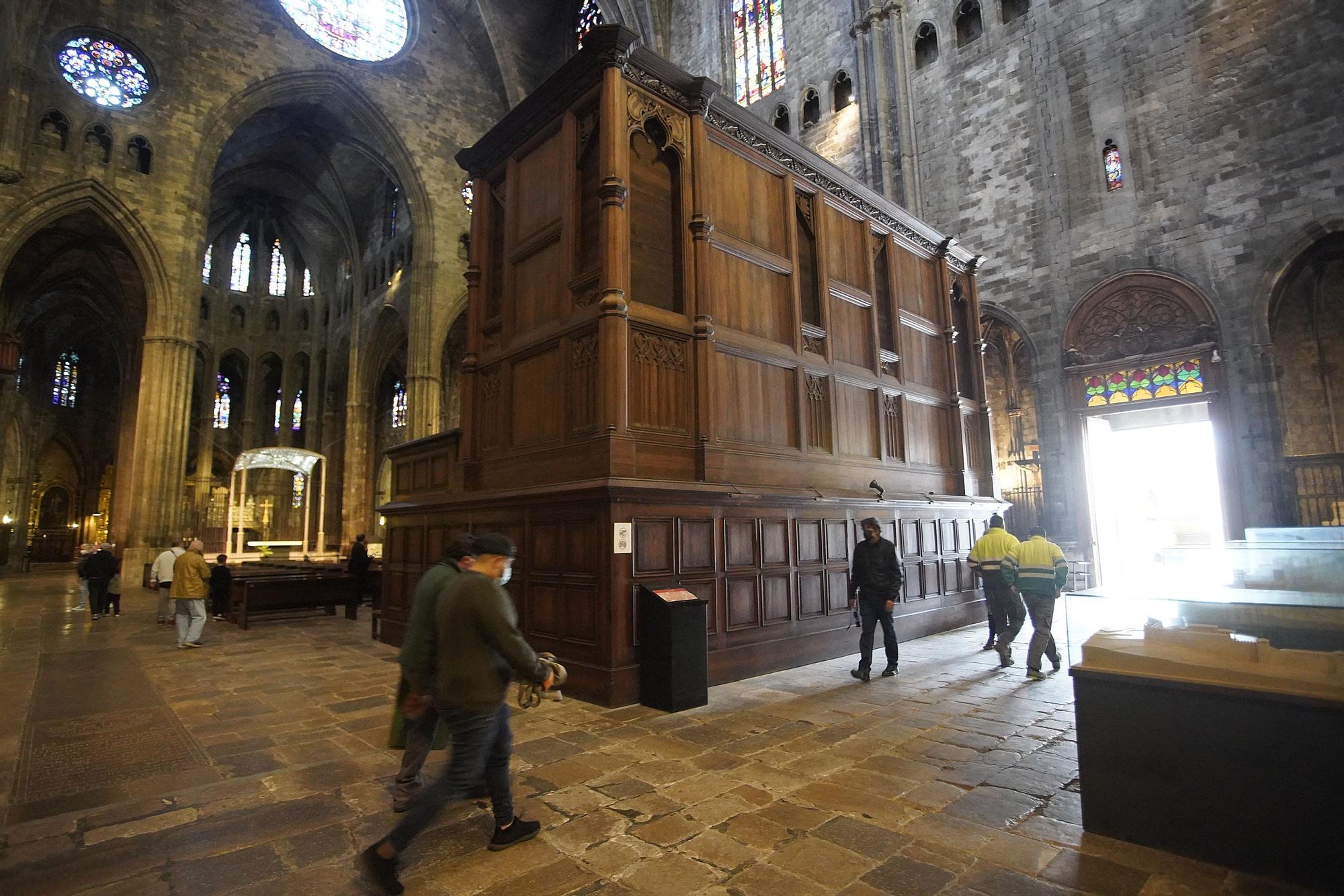 Fil a l’agulla per acabar l’orgue de la Catedral setanta-nou anys després