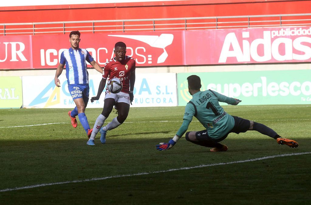 La victoria del Real Murcia frente al Águilas, en imágenes