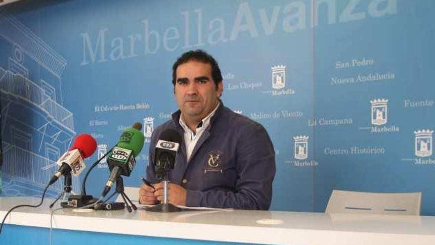 El concejal de Playas, Manuel  Cardeña.