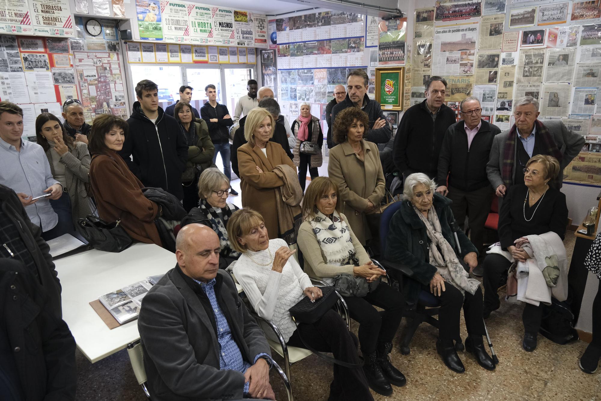 Les imatges de l'emotiu homenatge del CE Manresa a Joaquim Besora