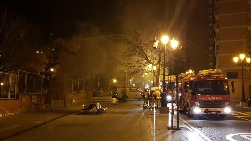 La avería en un transformador deja a cientos de vecinos sin luz en Oviedo