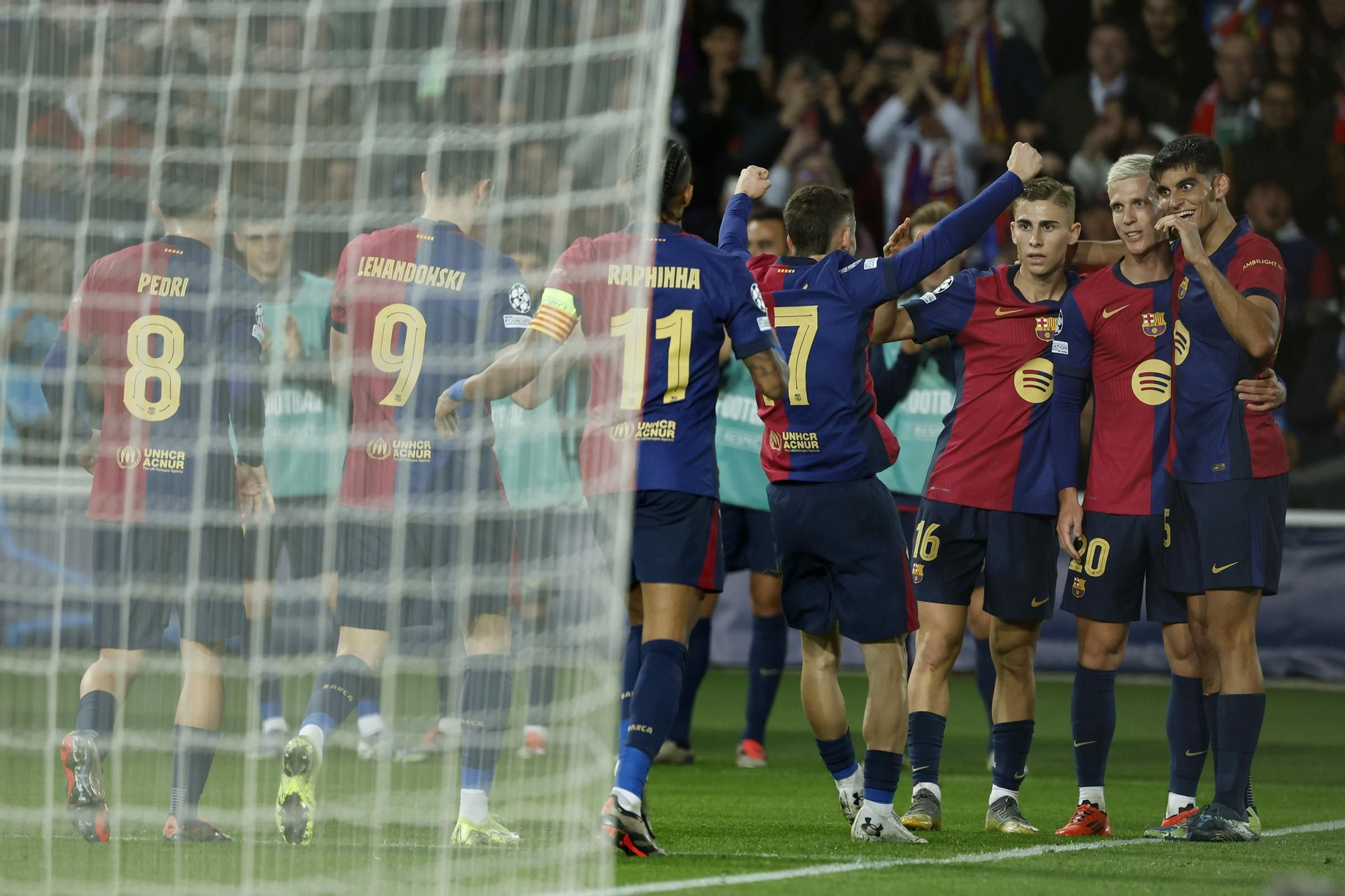 Champions League: FC Barcelona - Brest, en imágenes.