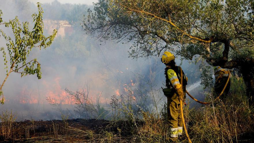 Galería: Las imágenes del incendio forestal de Caudiel