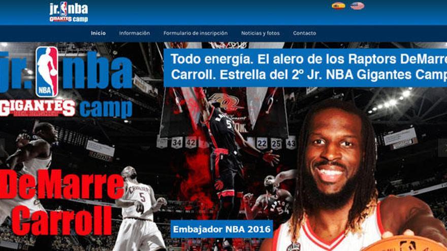 Las estrellas de la NBA, como Demarre Carroll, uno de los alicientes de estos campus de verano.