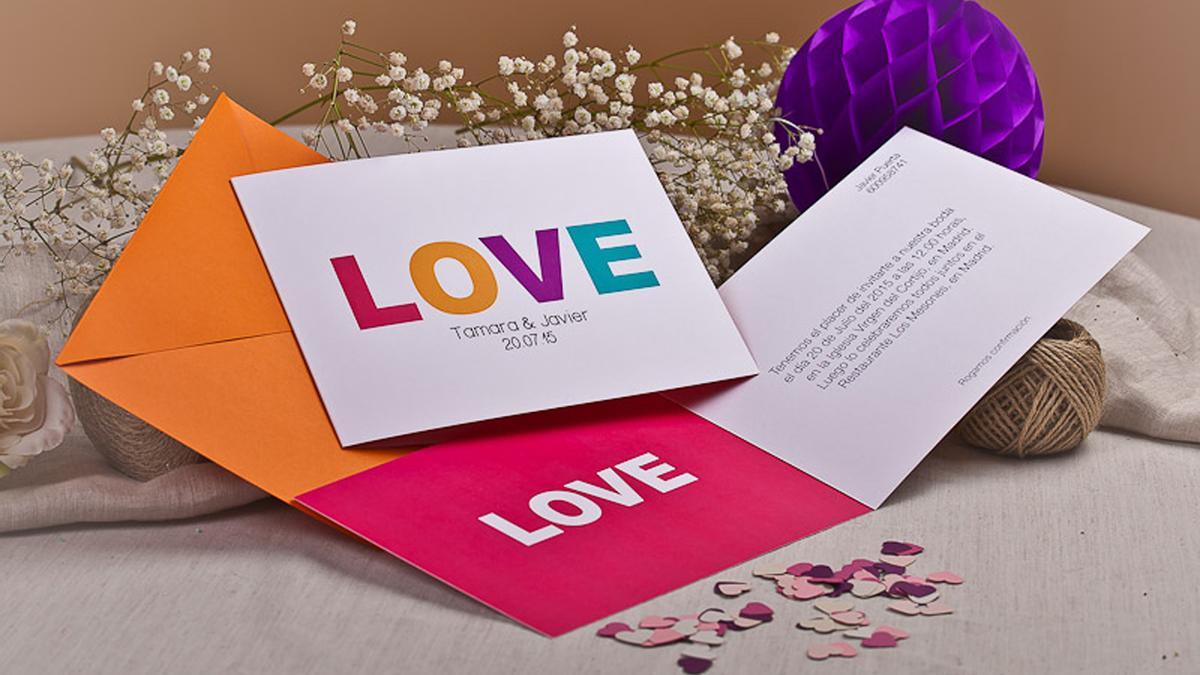 Ideas románticas para tus invitaciones de boda 1