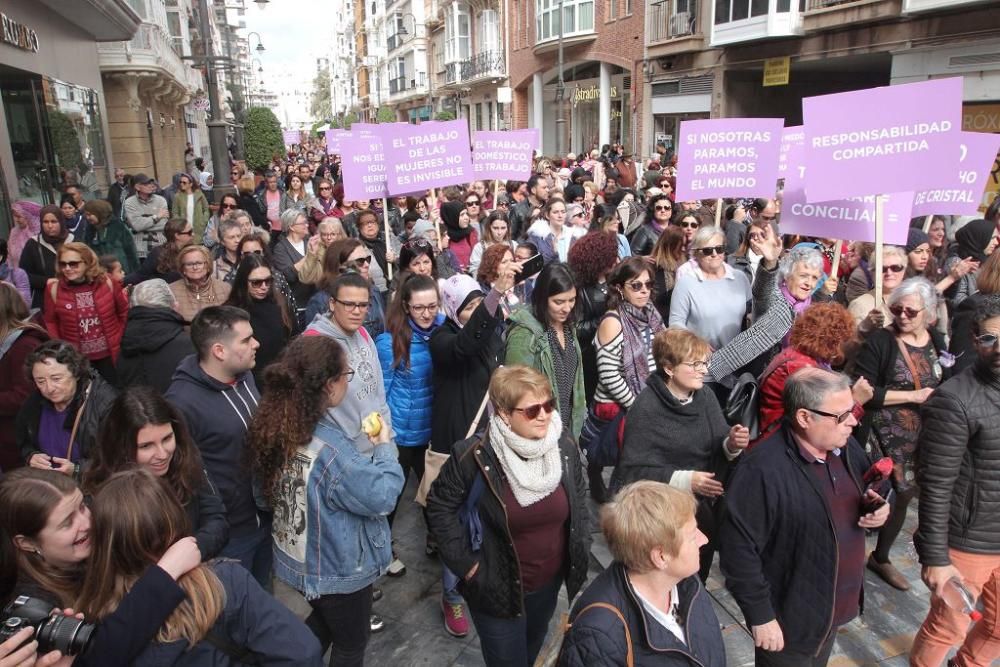 Marcha Mujer en Cartagena