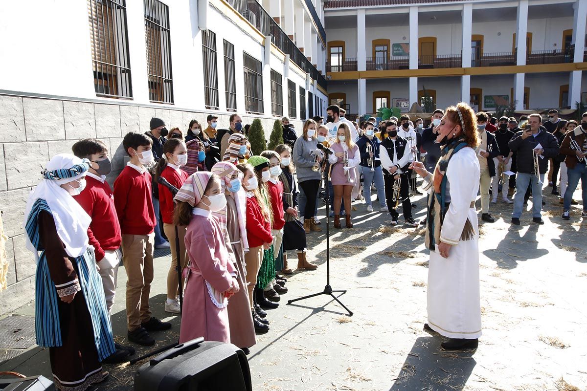 Belén viviente del colegio Salesianos de Córdoba